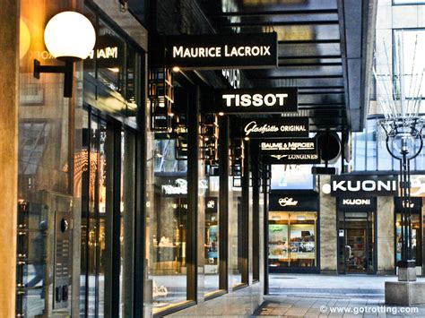 Stores and Boutiques in Geneve .